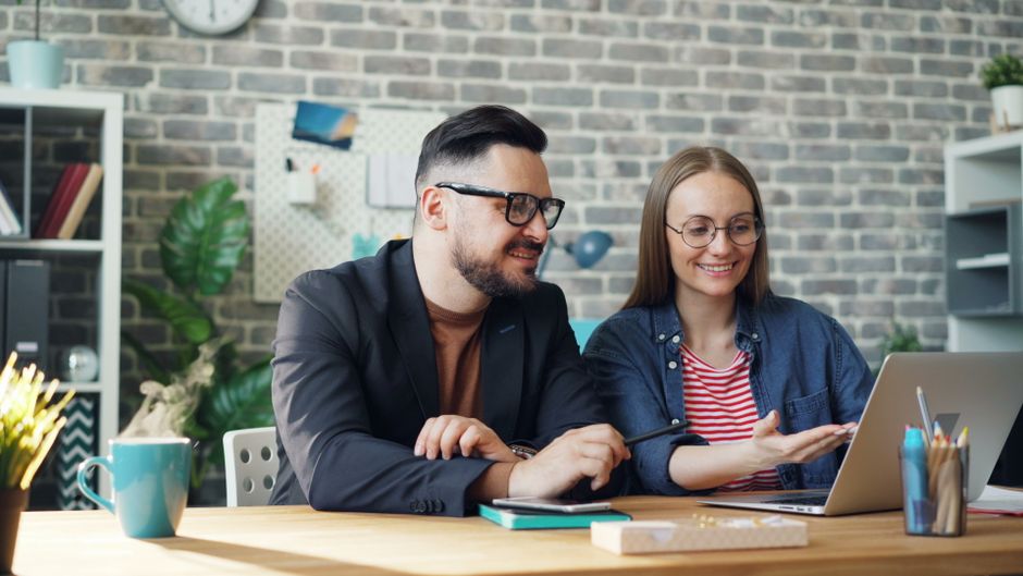 Lernfortschritt und gemeinsames Arbeiten an Marketingprojekten